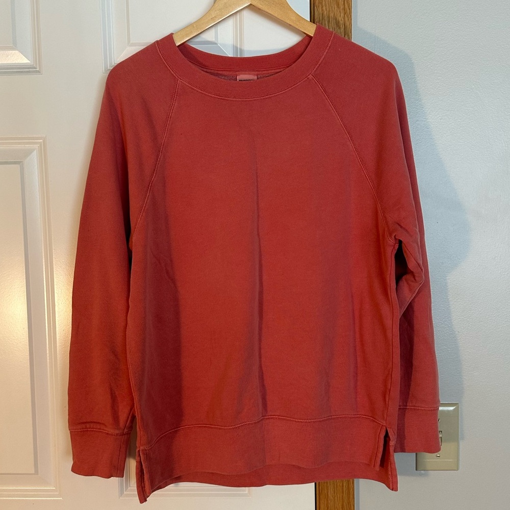 Coral Red Crewneck Sweatshirt from VS PINK